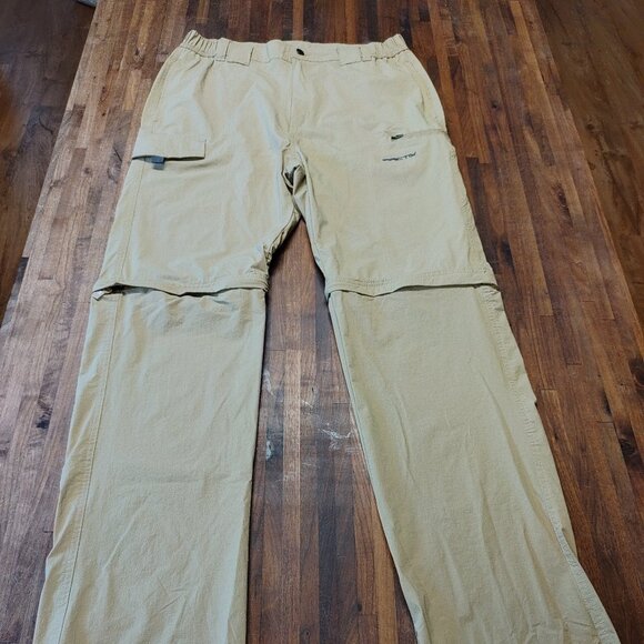 Arctix Cliff 3K Men s Medium Convertible Trail Pants Hiking Camel Tan Outdoor - Picture 1 of 15